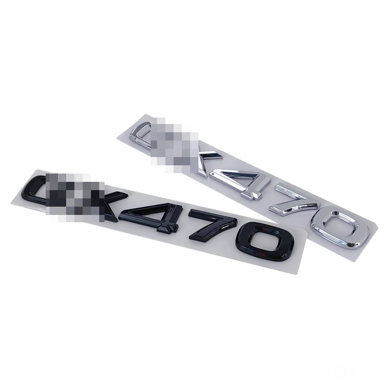 Hot sale 3D ABS Plastic Emblem GX400 GX460 GX470 badge Logo for Car Tailgate Trunk Sticker Decoration
