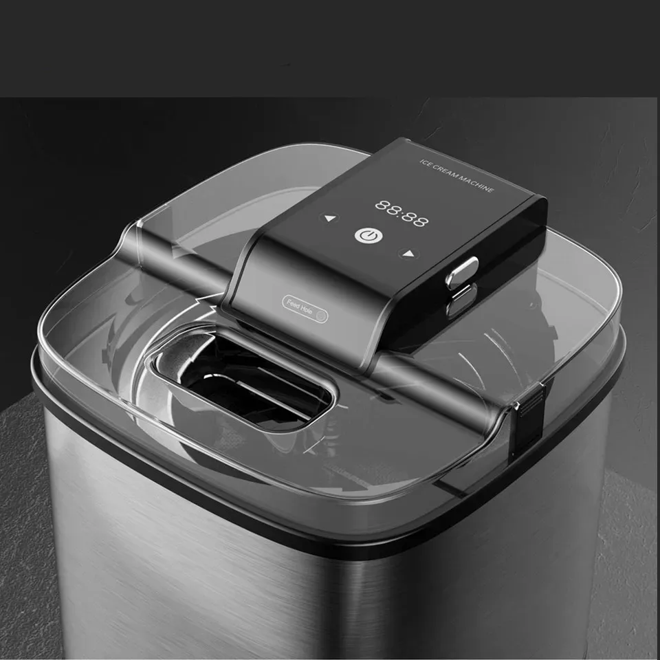 Fruit Ice Cream Maker Home Ice Cream Maker Ice Cream Machine with Big Capacity 2000ML Customized 100v-240v Automatic Household