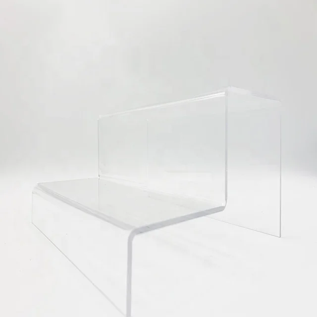 We can customized cusWhite or Black Acrylic 1/18 Scale Model Car Deluxe Display Case with LED Light