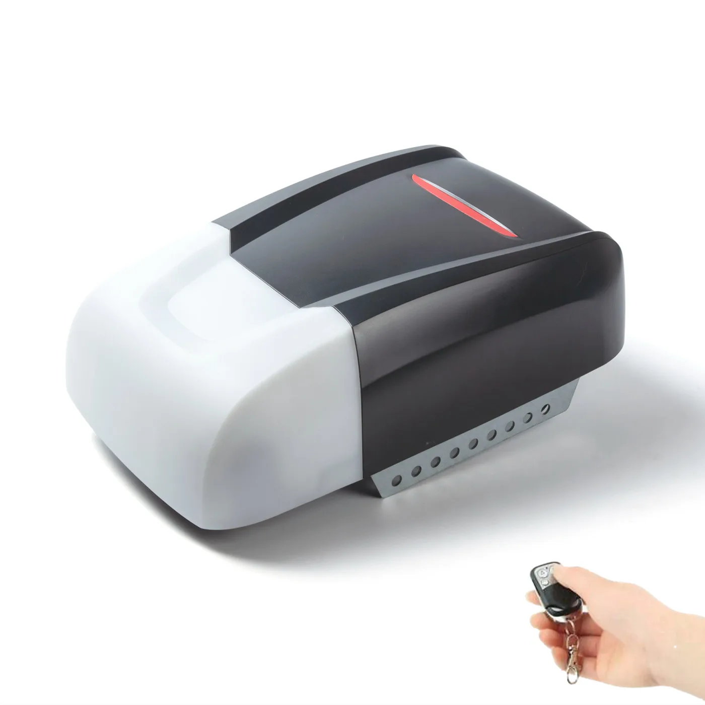 Powerful 1200N  Chain Drive Rail with Battery Backup Automatic Smart Wifi Garage Door Opener
