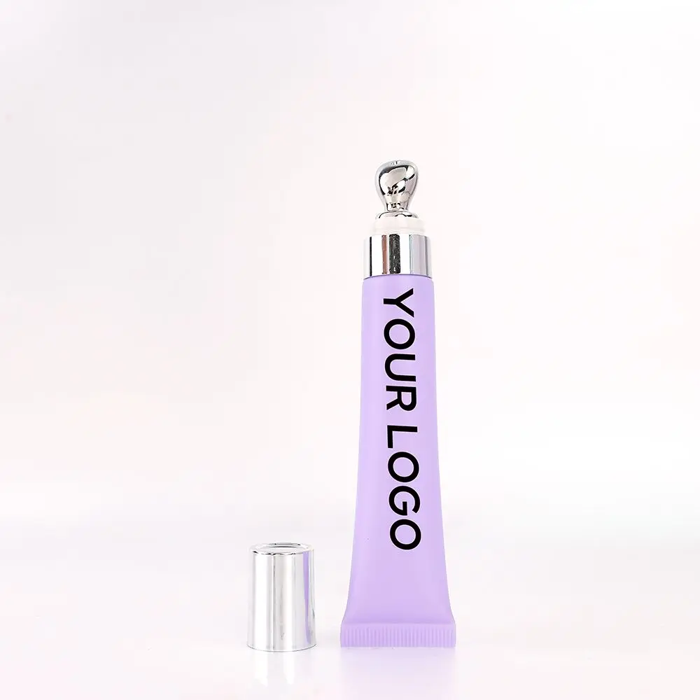 Wholesale High Quality Lipstick Cosmetic 5-10ML Squeeze Plastic empty lip gloss tubes Transparent Lip Balm Squeeze Tube