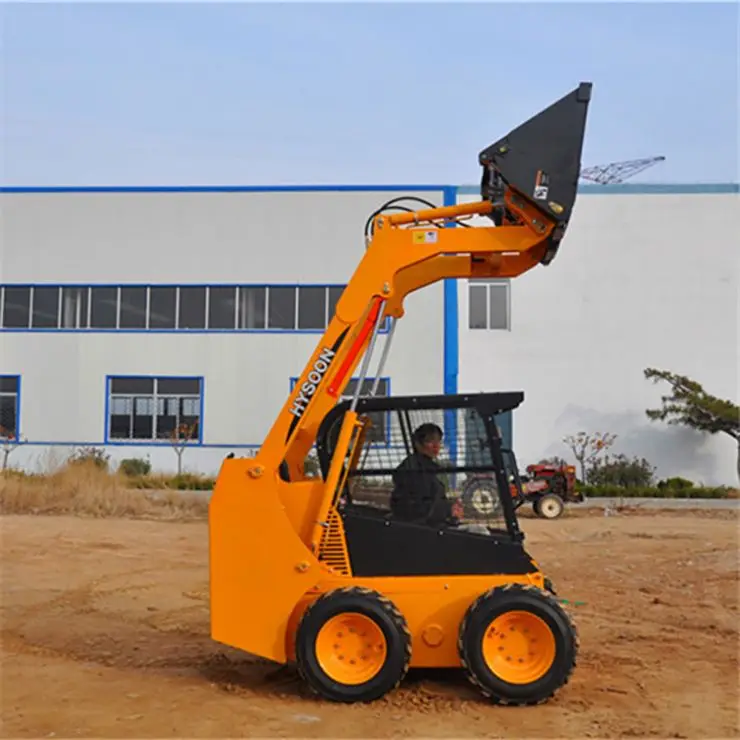 Discount Price 0.85ton HYSOON Mini Skid Steers Good Quality HY850
