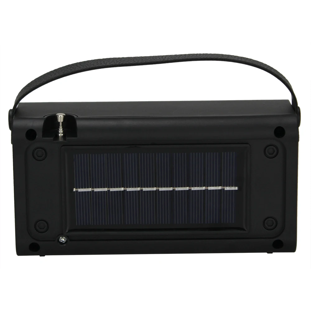 Cheap price USB/TF/B T Rechargeable Wireless Speaker mini Solar Powered FM band Mp3 Player With Torch NS-222S