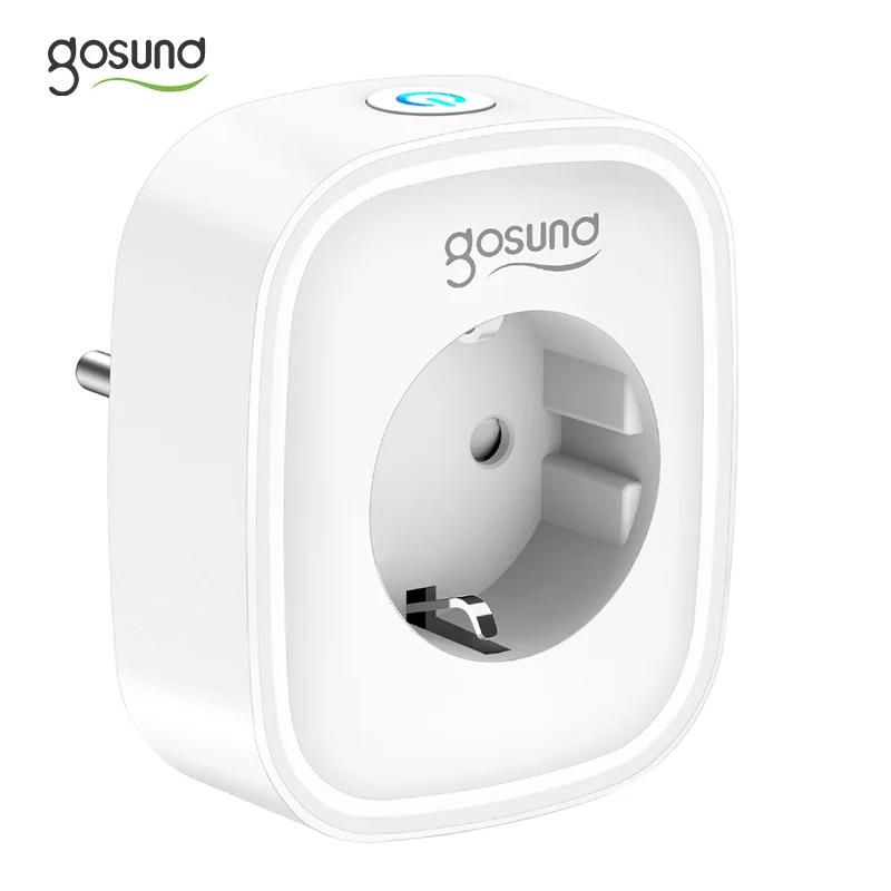 
EU Plug WIFI Smart Plug Energy Saver Smart Timing Socket With LED Scene Light Independent Control Works Google Home Alexa 