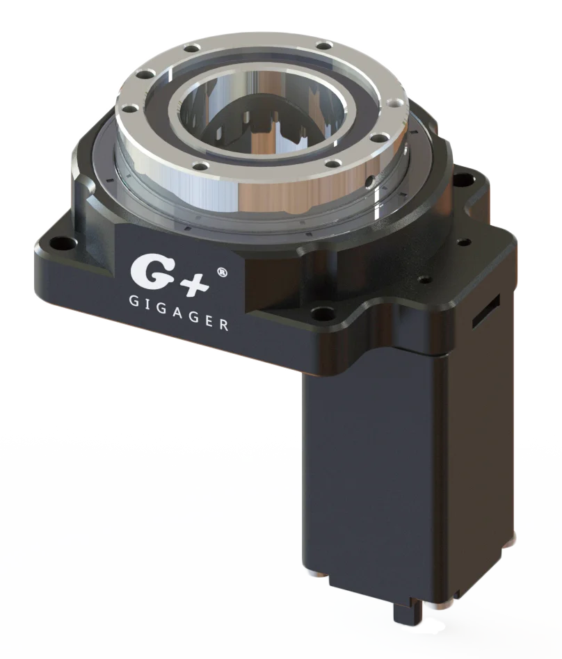 60MM  Nema 42 or 100W Servo Motor hollow Shaft Helical Gearbox GSN60 1:5  1:10  Rotary Table