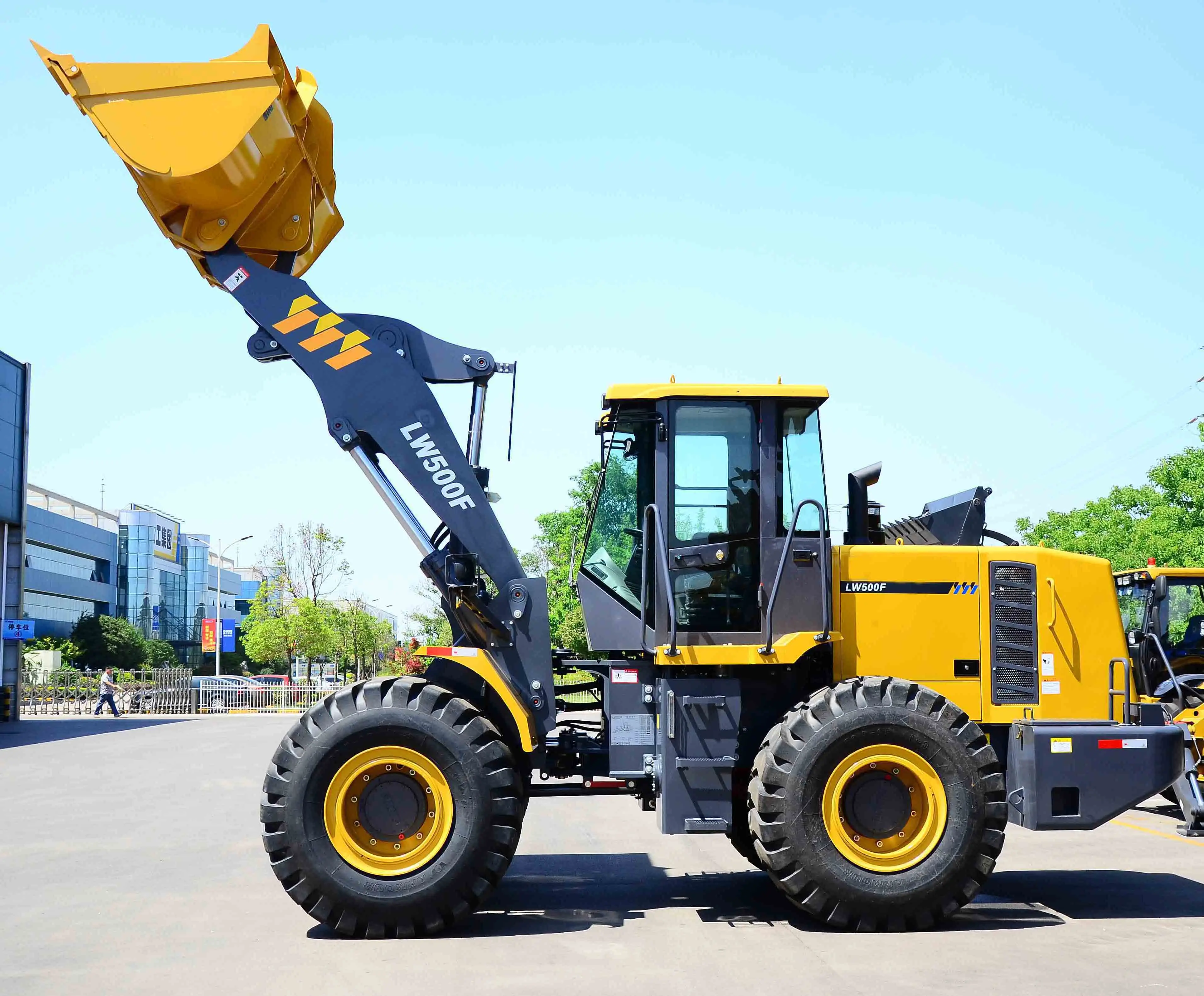 Китайский бренд top1 5-тонный погрузчик lw500fn lw550fn lw500kn 5 t колесный zl50gn для