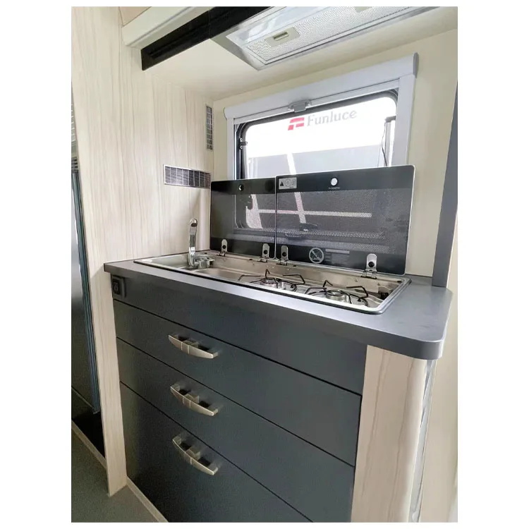 Recreational Caravan Waterproof RV Cabinets Aluminum RV Kitchen Trailer Cabinet Accessories for Caravan Cabinets