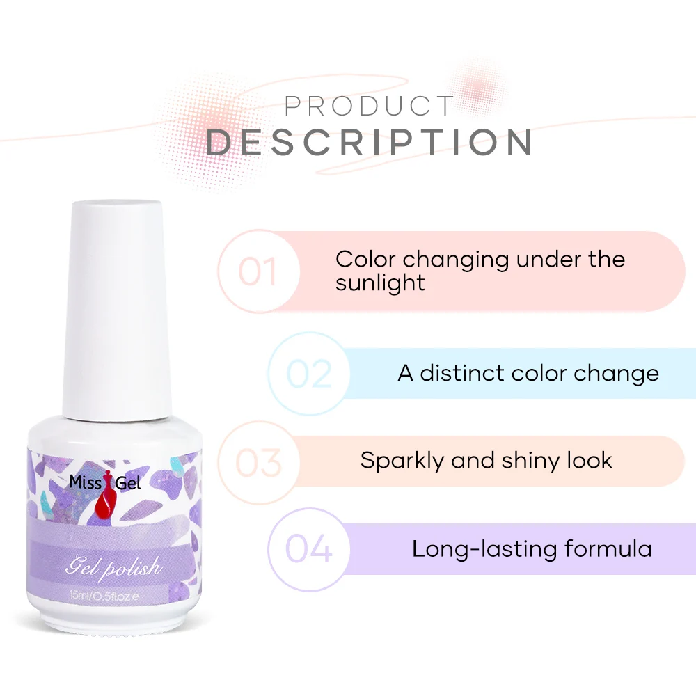 Missgel New Arrivals Nail Gel Set 16 Colors Wholesale 15Ml Soak Off Gel Nail Polish Set