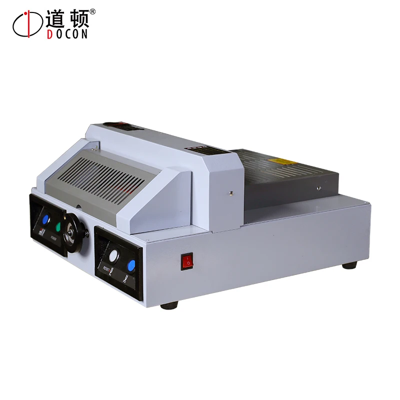 Hot Sale DC-330 Desktop Electric Paper Cutter Paper Slitter Guillotine Efficiency and Safe