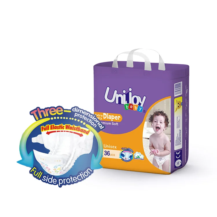 disposable high quality printed elastic waistband unisex baby diaper diapers
