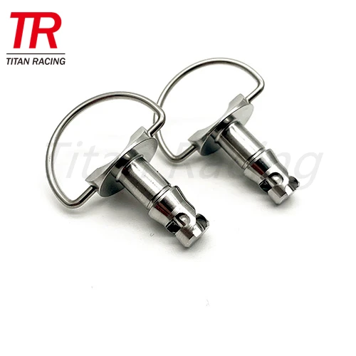 Factory Price Gr5 Ti6al4v Titanium 17mm Dzus Fasteners for Motorcycle Quick Release