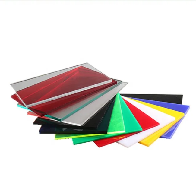 High Transparent Polycarbonate Acrylic Sheet Laser Cutting Pmma Acrylic Glass Plastic Sheets Light Diffuser Custom Processing