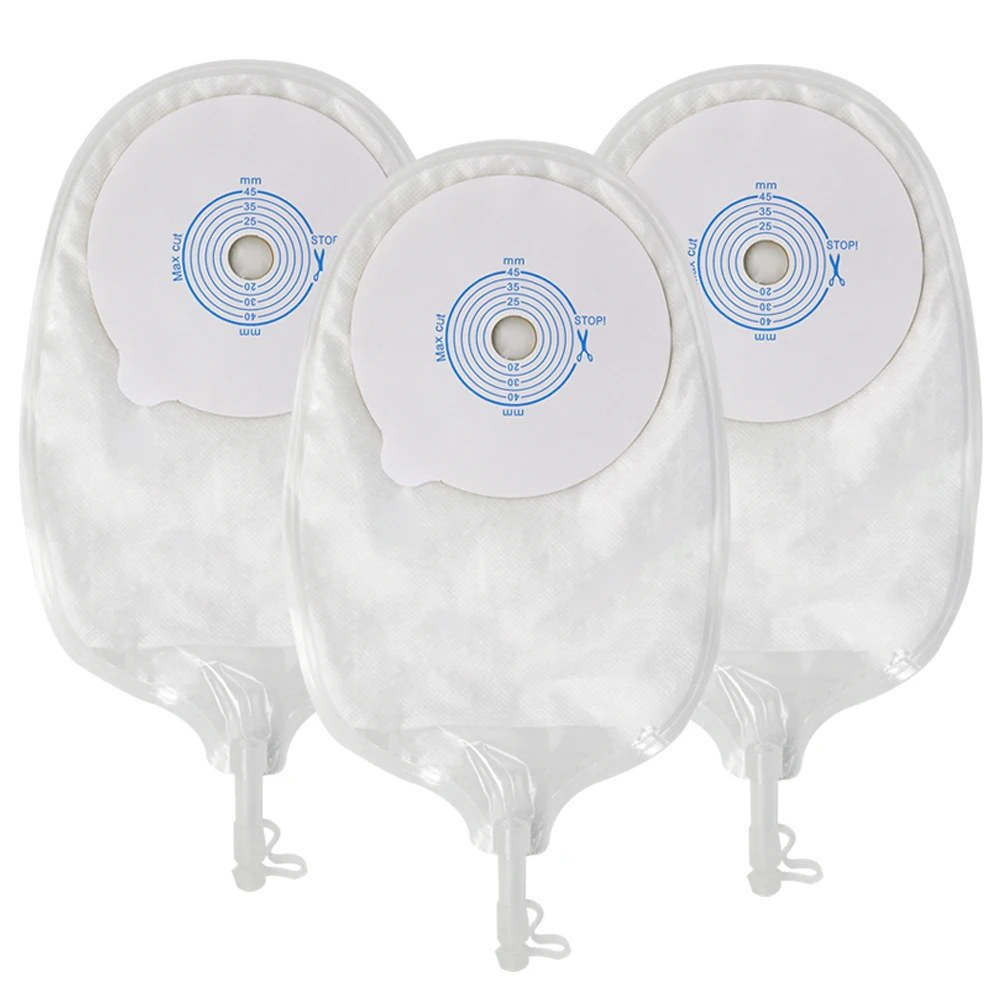 Urinary Bags Factory Supplies Colostomy Bag Drainable Urostomy Stoma Bag 45mm