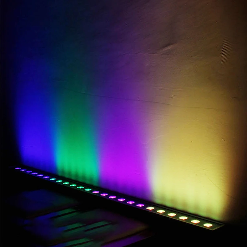  Сверхъяркий декоративный RGB светодиодный настенный светильник 39 4 дюйма 24 Вт/36 Вт/48 Вт/72