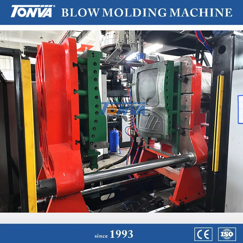 TONVA extrusion blow molding machine and molds for plastic chair seat bus seat production