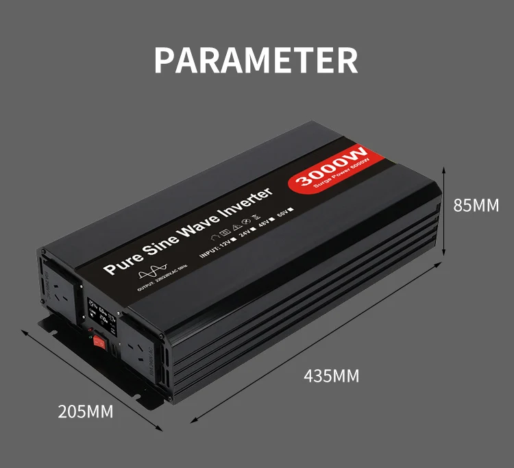 3000 watt pure sine wave solar inverter for home use