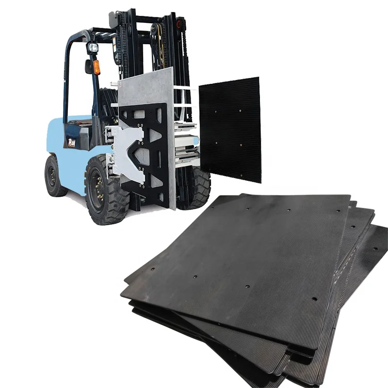 
Durable forklift accessories fridge carton clamp plates aluminium alloy rubber plates vulcanized rubber pad splint 