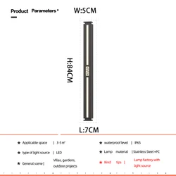 modern led waterproofCourtyard Villa Gate wall light mounted 6w outdoor wall lamps led porch wall  lights