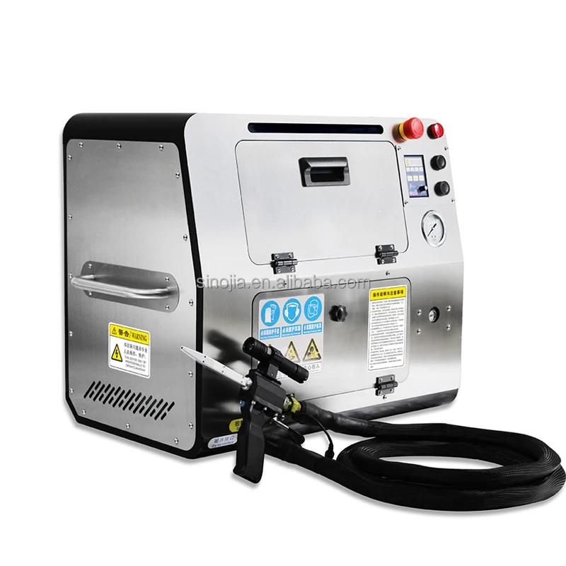 Low Noise Deburr Mould Mold Dry Ice Cleaning Machine Dry Ice Blasting Blaster Machine for Refrigerator Foam