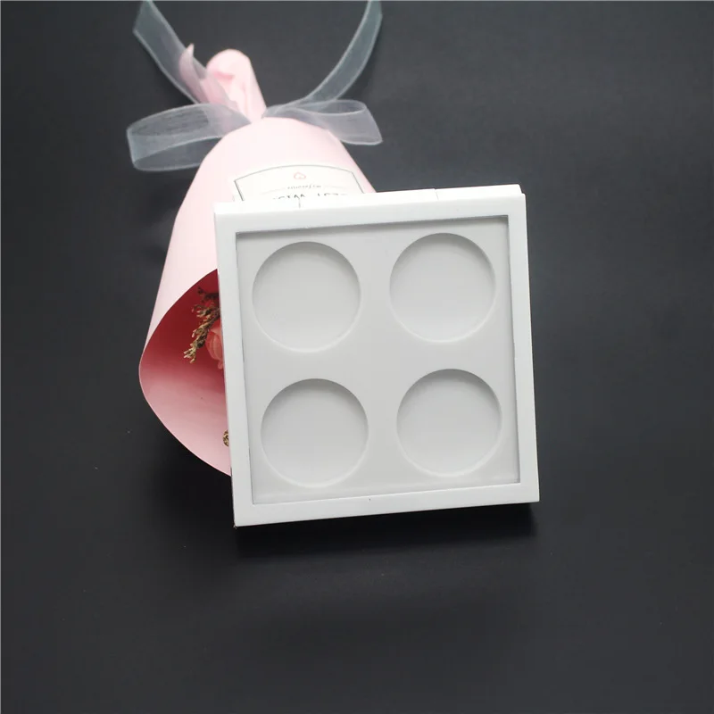 Empty Palette 4 Pans High Pigment Shadow Customize Eyeshadow Diy Pallet