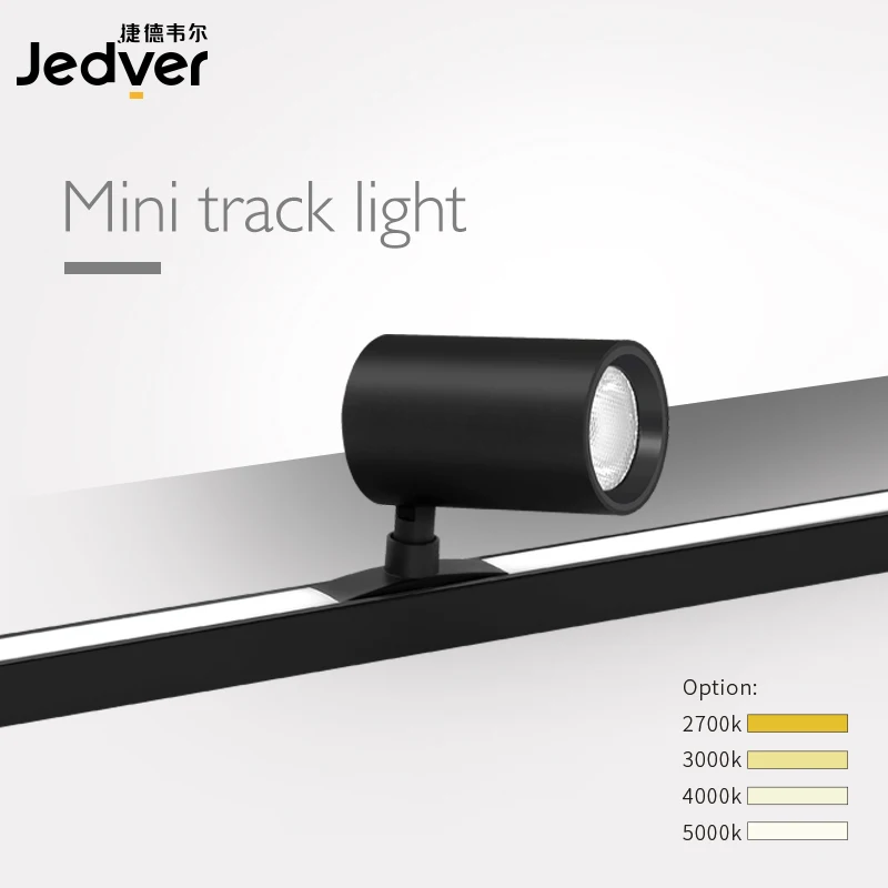 High Cost-effective Track Lighting Down Light - Rektor Track 1x LED Warm Dim DALI Modular Lighting and RGB Aluminum 90 Step 80