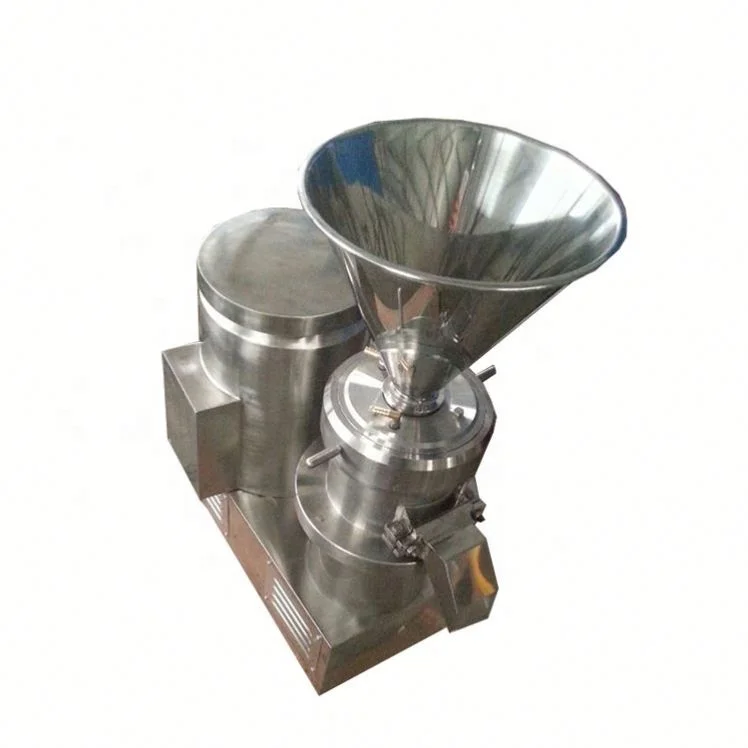 Emulsifying Chicken Bone Sesame cacao beans 500L Colloid Grinder Machine Grinder Mill For Bone Processing