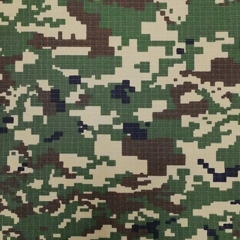 
Factory suppliers 60% cotton 40% polyester printed ribstop workwear fabric 