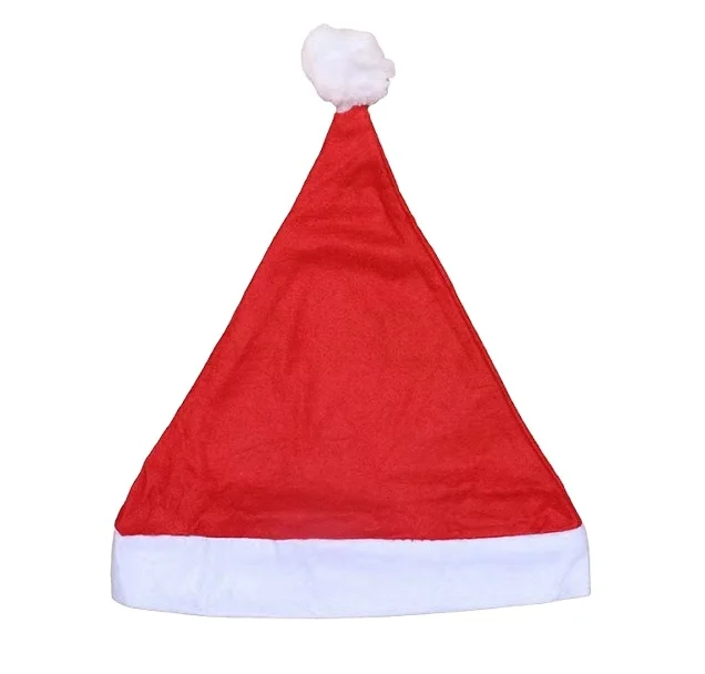 New year Xmas santa hat good quality  christmas hat for adults children