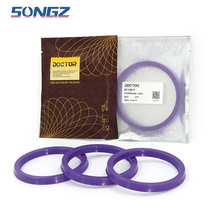 Hydraulic Cylinder Piston Rod Oil Seal PU Durable High Level Excavator Repaired Kits  for Doctor 100*115*9 Main Seals