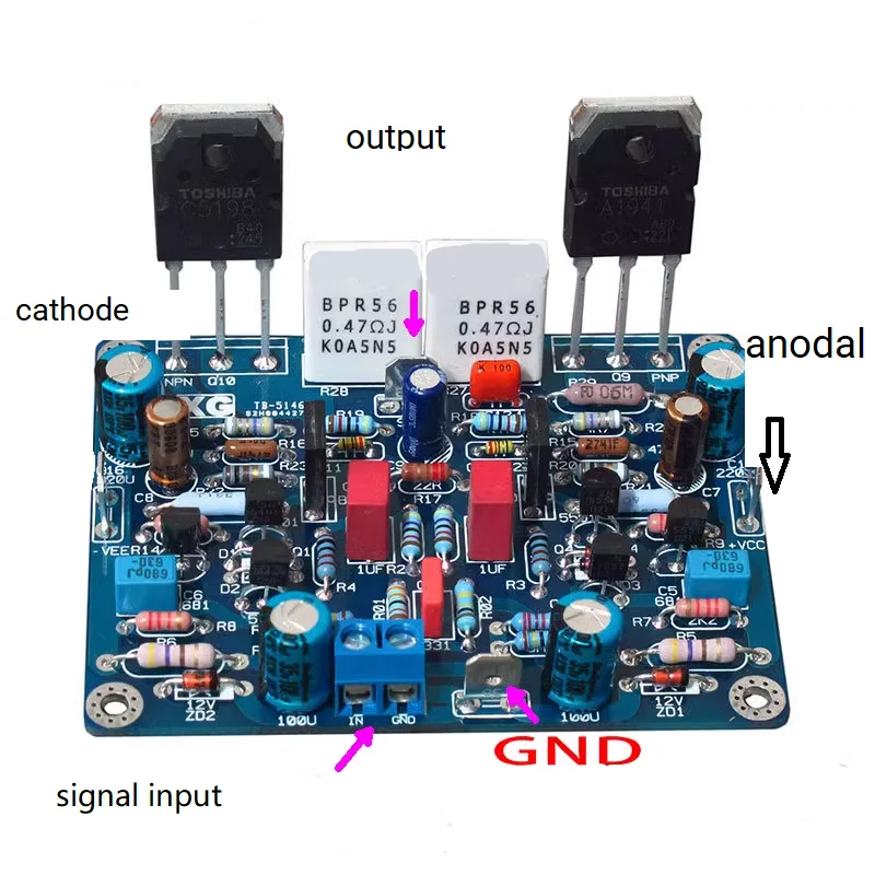 Wholesale Price Original Debug-free telex A1 Pure Class A Amplifier Board 20W Class A Audio Amplifier Board