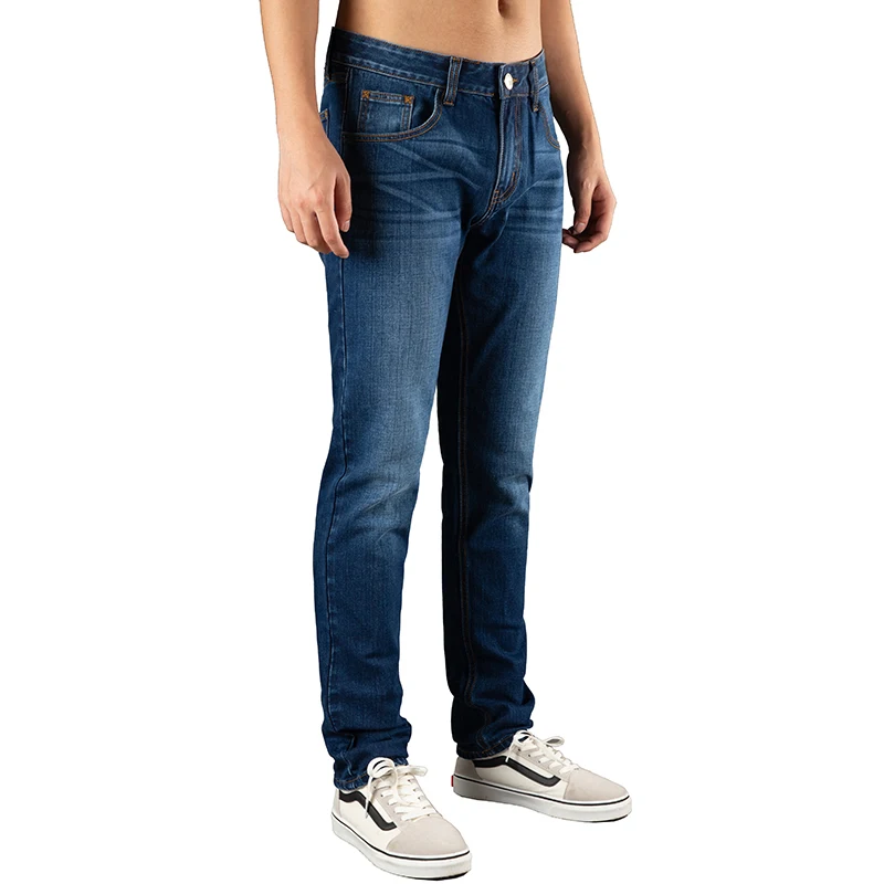 wholesale 99% Cotton fabric men fancy jeans Denim stylish jeans men new design denim jean pant manufacturer