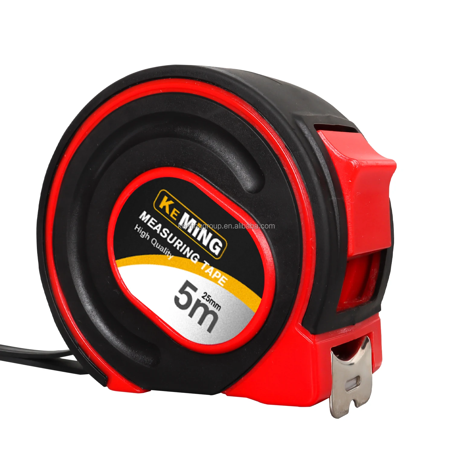 Factory new model rubber coat measuring tape double color small size steel 3m 5m 7.5m tape measure