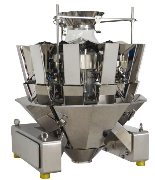 automatic hopper scale machine multihead weigher mix food bag packaging machine