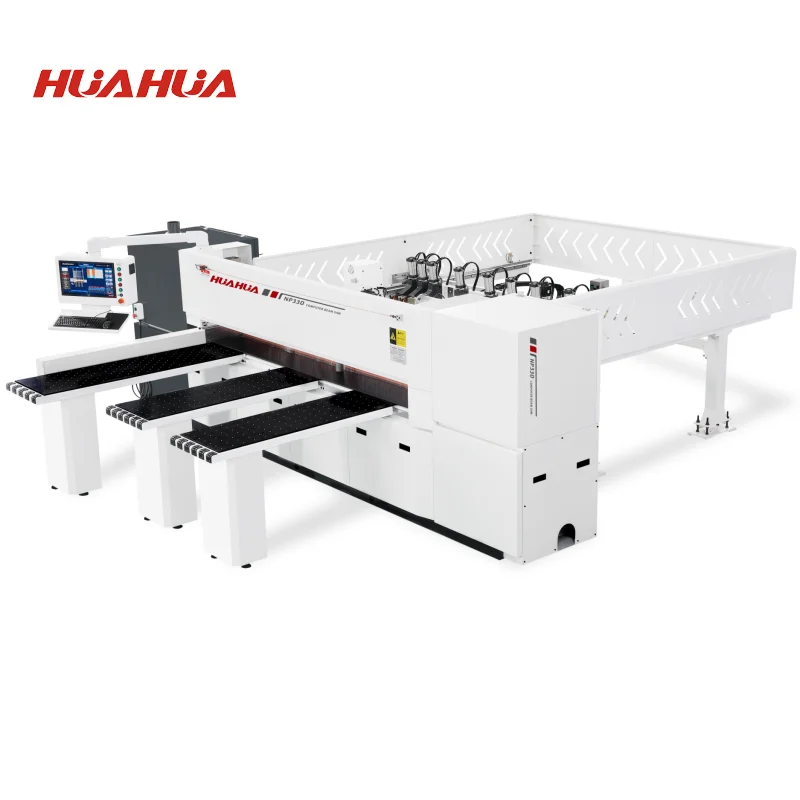 HUAHUA NP330 Automatic CNC Computer Wood Cutting Panel Saw Machine