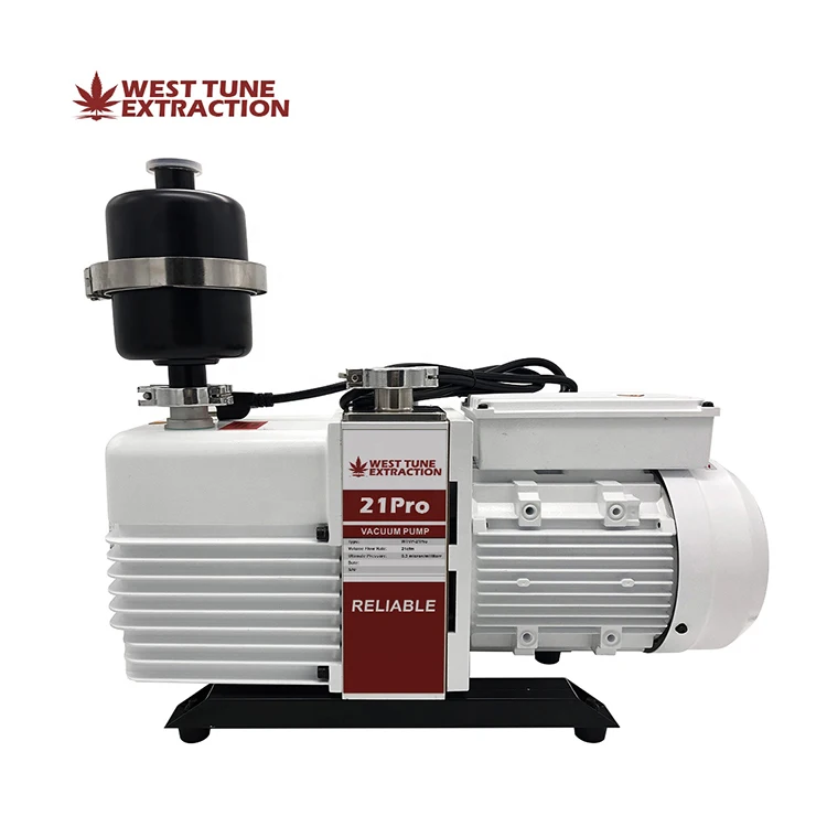 WTVP-21Pro 21cfm Lab Corrosion Resist High vacuum pump With 2 dual Stage