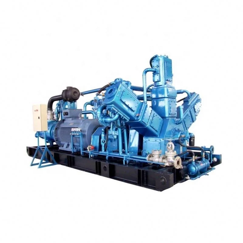 Industrial Compressors Factory Manufacturer Lubrication Style Cng Compressor For Natural Gas