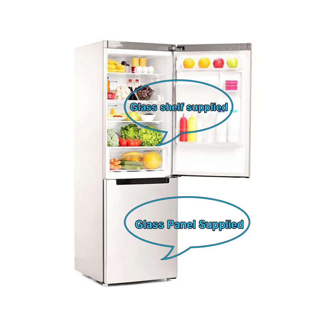 Refrigerator parts glass shelf fridge glass tray