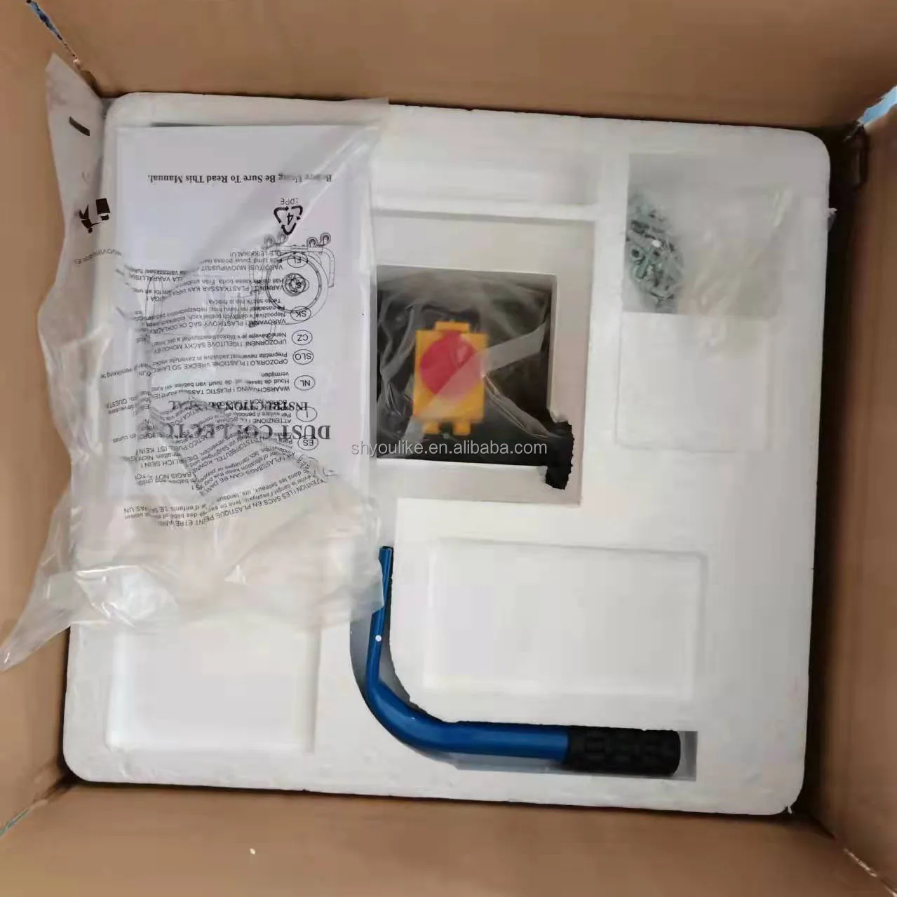 750W  small  horizontal woodworking FM230M bag type  dust  collector for furniture factory