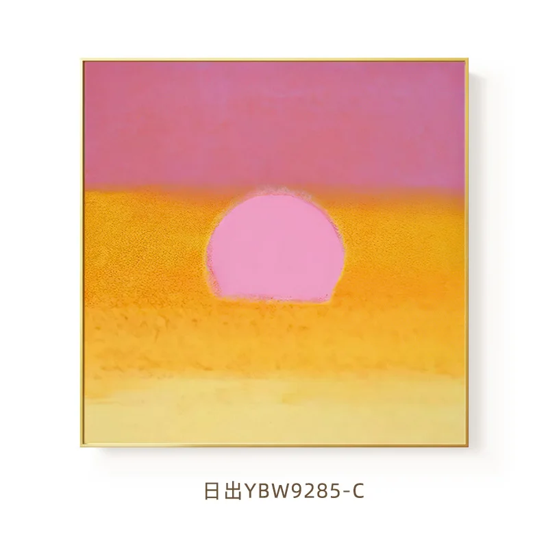 Абстрактная живопись Энди Уорхол, красочная домашняя настенная живопись, Настенный декор с Естественным ландшафтом