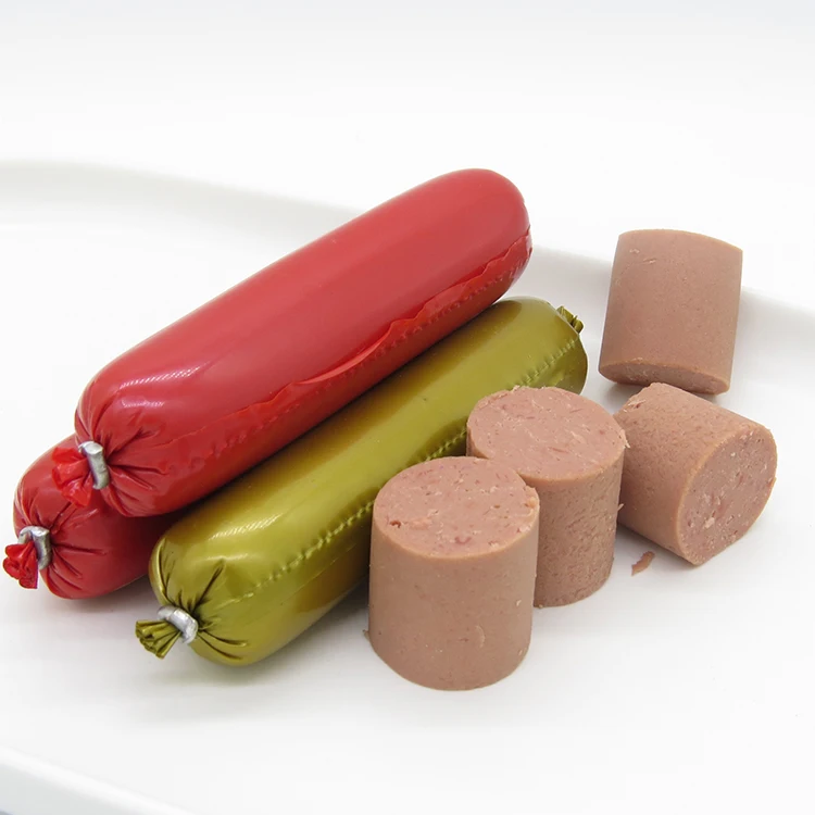 
China suppliers 50g healthy dog treat pet sausage with good price 