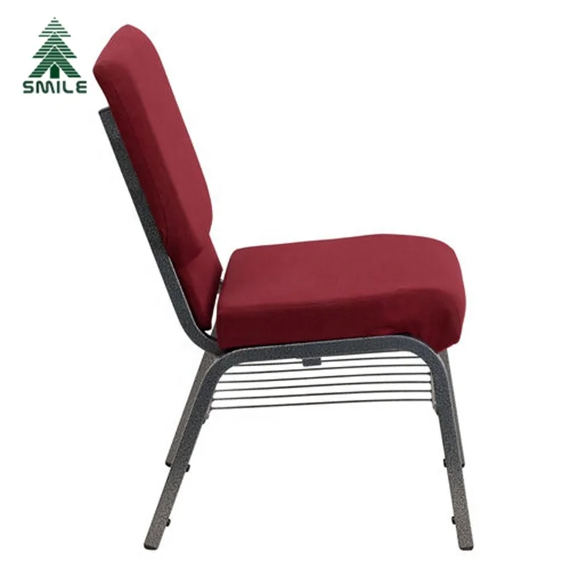 Wholesale heavy duty stacking interlocking church pulpit chairs for Sale