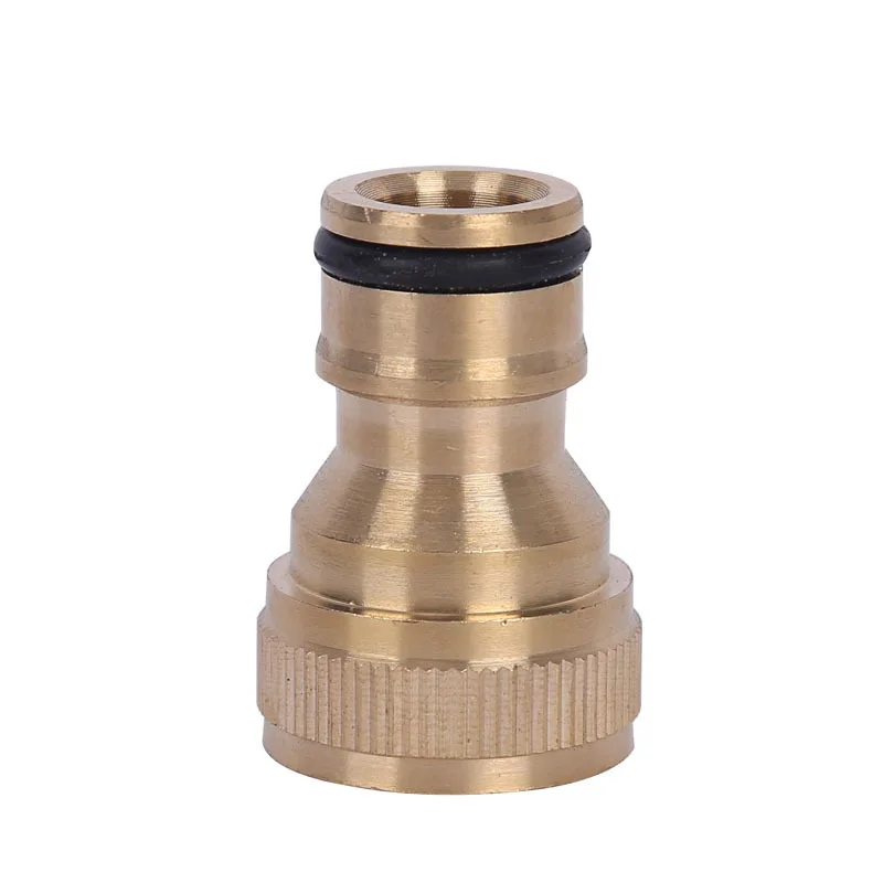High quality 1/4inch female nipple type to 1/2inch female teat type  pure copper water pipe connector