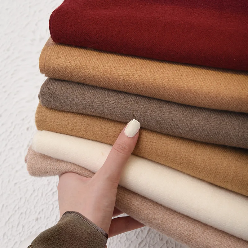 Hot Selling 2023 Winter Solid Color Warm Cashmere Scarf Pattern For Men 70*180CM Thick Plain Pashmina Tassels Scarf Women Shawls