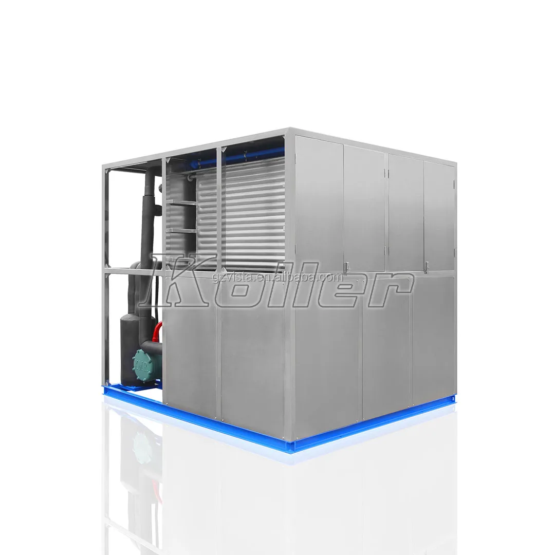 10 Tons Plate Ice Machine With Crushed Ice