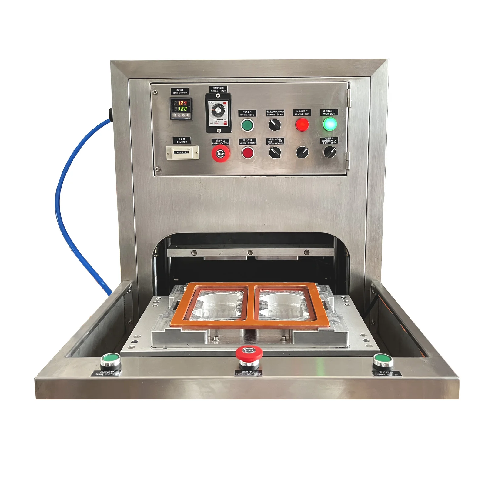 Hot sale dialysis paper tyvek blister plastic sealing machine