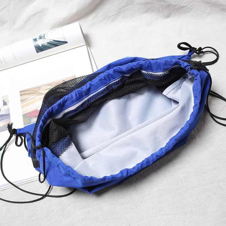 Promotional Logo Bags Drawstring, Sports Drawstring Bags For Men Backpack