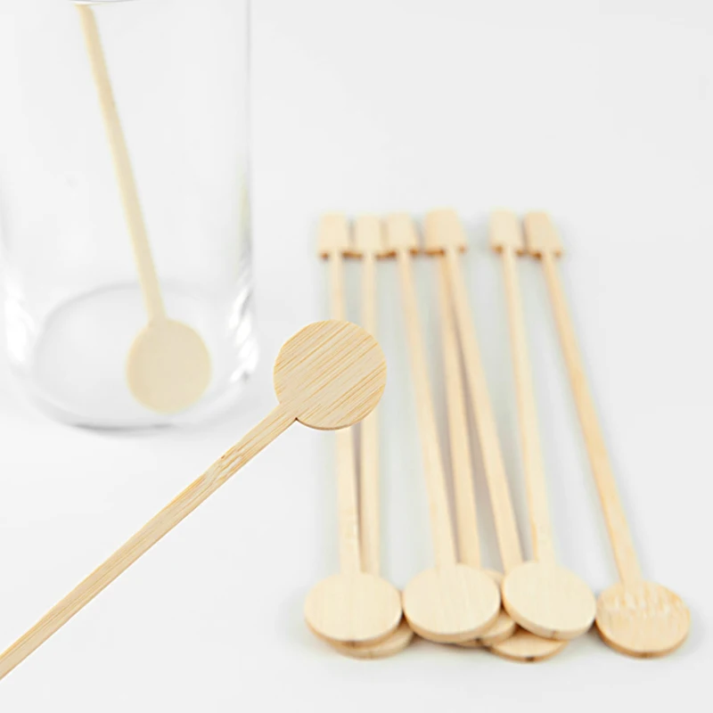 Manufacturers Can Customize Personalized Picks Bamboo Cocktail Sticks Wholesale/fruit picks cocktail stirrer swizzle stick