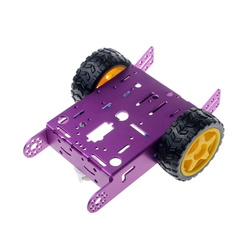 
New A30 Smart robot Toy DIY car kit Aluminum alloy Chassis 2 wheel car DIY 