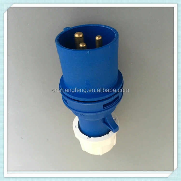 Factory sale various 16A 3pin IP44 widely male and female sockets plug  industrial plug