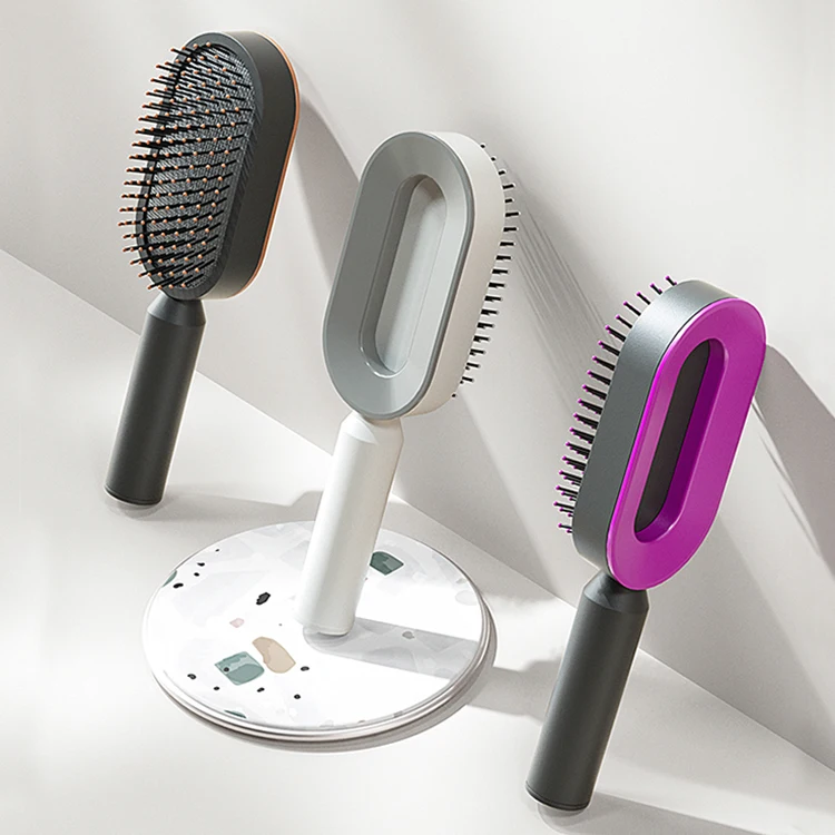 Hair Brush Scalp Massage Comb Air Cushion Plastic Comb Household Massage Hairdressing Comb